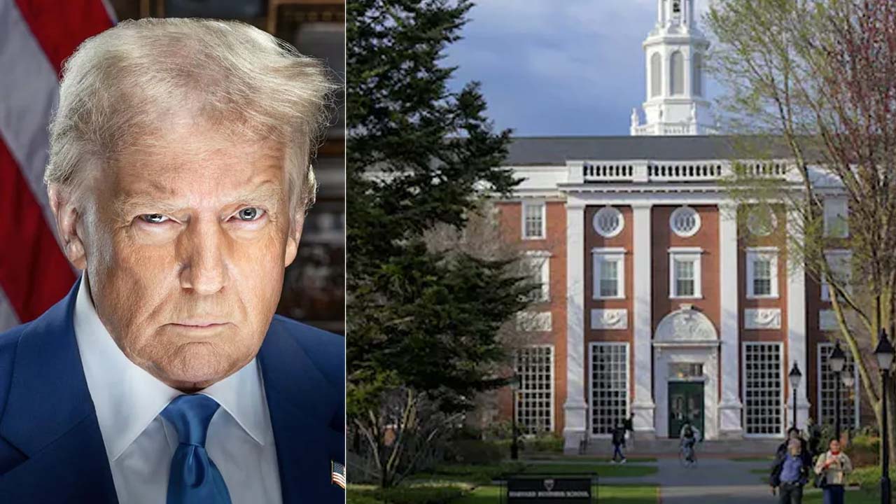 Trump Cracks Down On Harvard Visas For Foreign Students