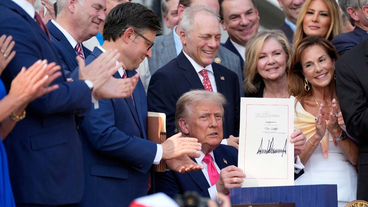 Trump Signs 3.4T Big Beautiful Bill On July 4