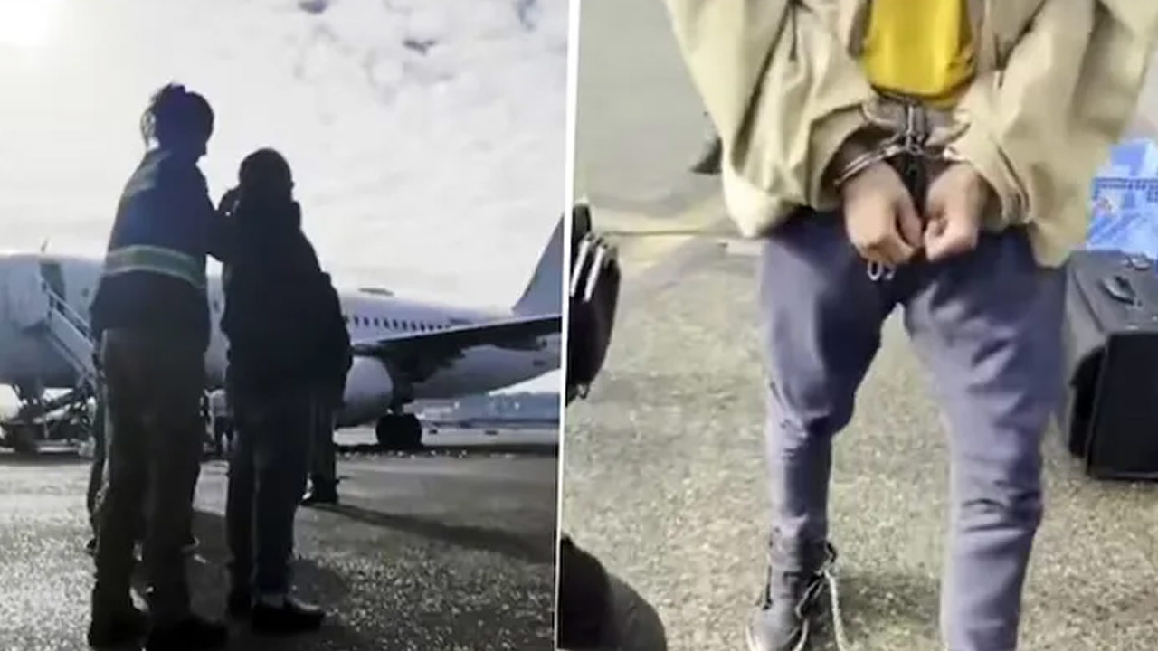 US Deportation Row: Migrants Shackled, White House Video Sparks Outrage