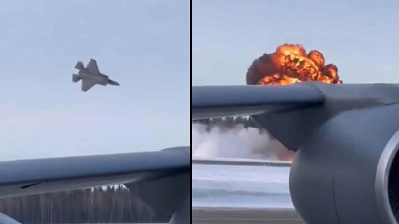 F35 Fighter Jet Goes Down In California, Investigation Underway