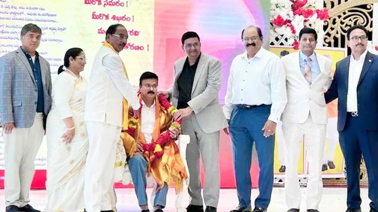 Ravi Mandalapu Felicitated in USA for Leading AP Science Technology