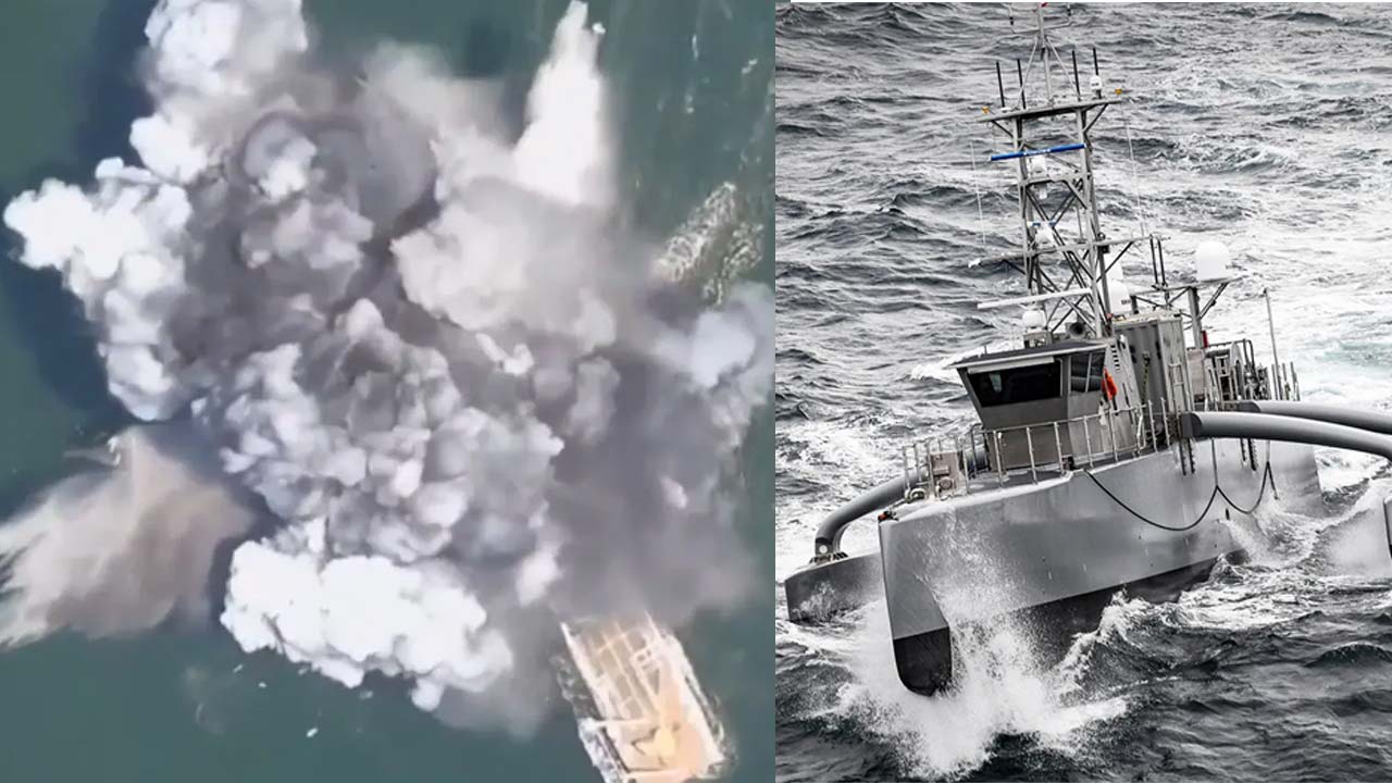 Ukraines Largest Naval Ship Destroyed Near Odessa