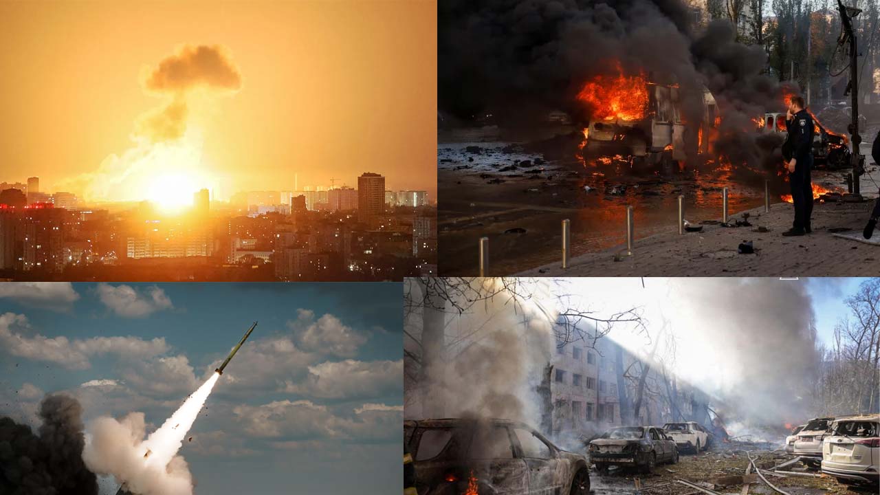 Russia Strikes Ukraine With Over 500 Drones And Missiles