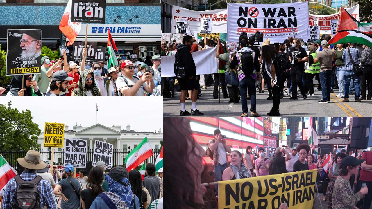Hands Off Iran: Anti-War Protests Sweep US After Strikes On Nuclear Sites