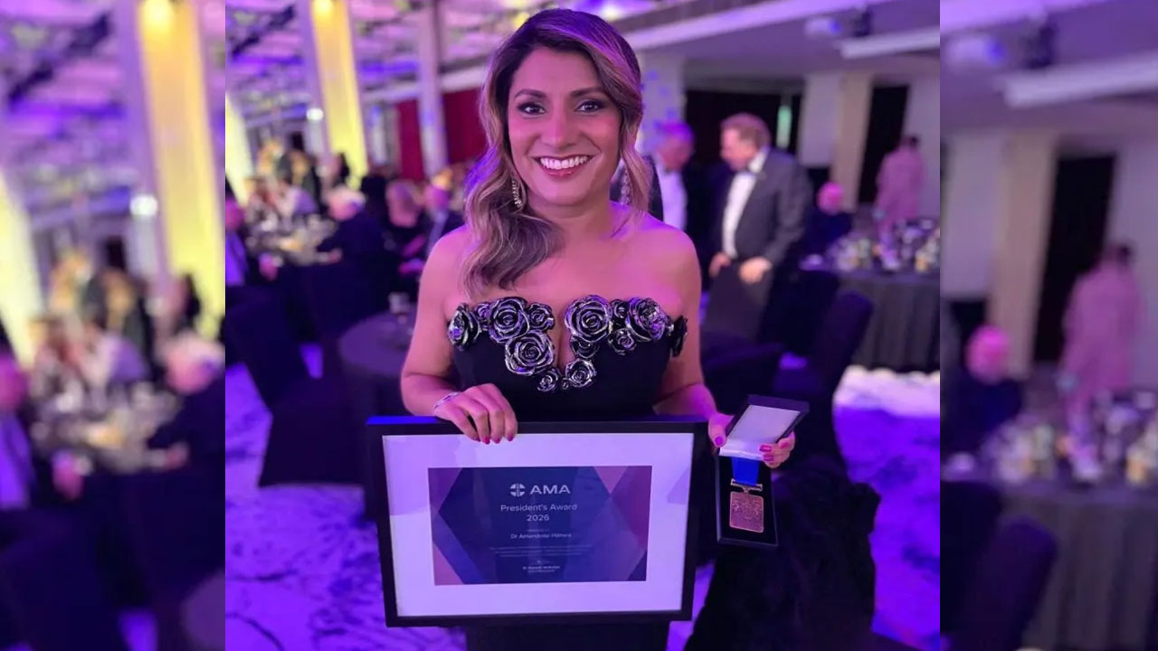 Dr Amandeep Hansra honoured with Australian Medical Association 2026 President&rsquo;s Award