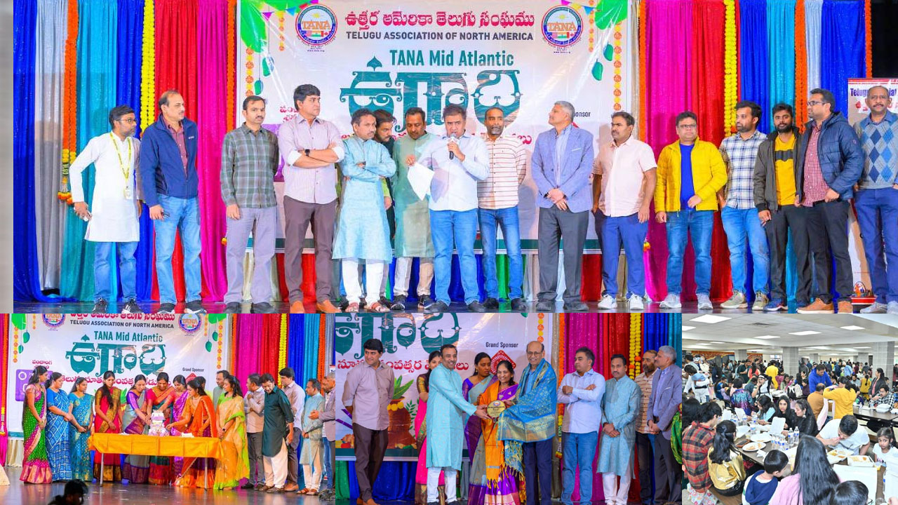 TANA Mid-Atlantic Ugadi 2026 Celebrations Draw 1,800+ Telugu Families in USA